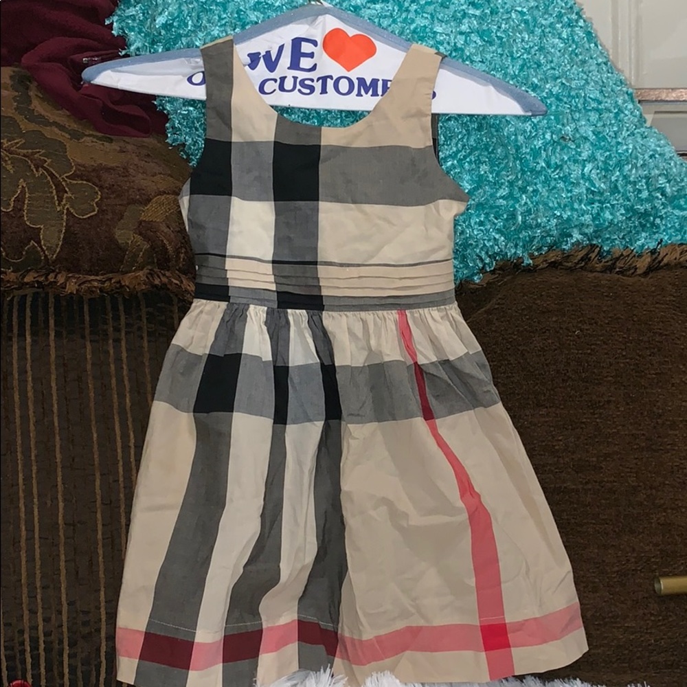 burberry toddler formal dress